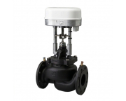 Tlakovo nezávislé 2-cestné regulačné ventily Optima Compact Flange, PN 16