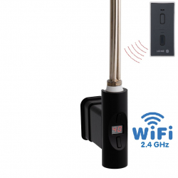 Topná tyč Home Plus WiFi, O-profil černá