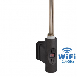 Topná tyč Home Plus WiFi, O-profil tmavý matný grafit