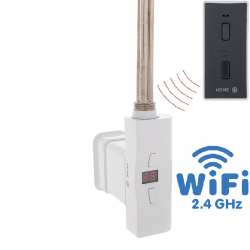 Topná tyč Home Plus WiFi, D-profil bílá