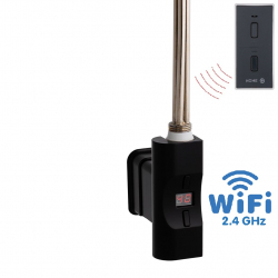 Topná tyč Home Plus WiFi, D-profil černá