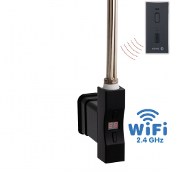 Topná tyč Home Plus WiFi, čtvercový profil černá