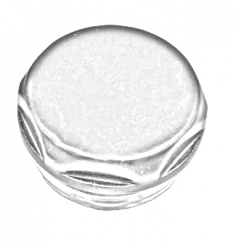 Záslepka 1/2" pro designová otopná tělesa šedá (žula)