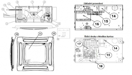 CLIVENT ELFOSpace BOX2 - náhradní díly