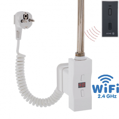 Topná tyč Home Plus WiFi, obdélníkový profil bílá