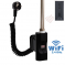 Topná tyč Home Plus WiFi, D-profil černá