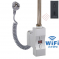 Topná tyč Home Plus WiFi, obdélníkový profil lesklý chrom