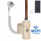 Topná tyč Home Plus WiFi, obdélníkový profil matný křemen